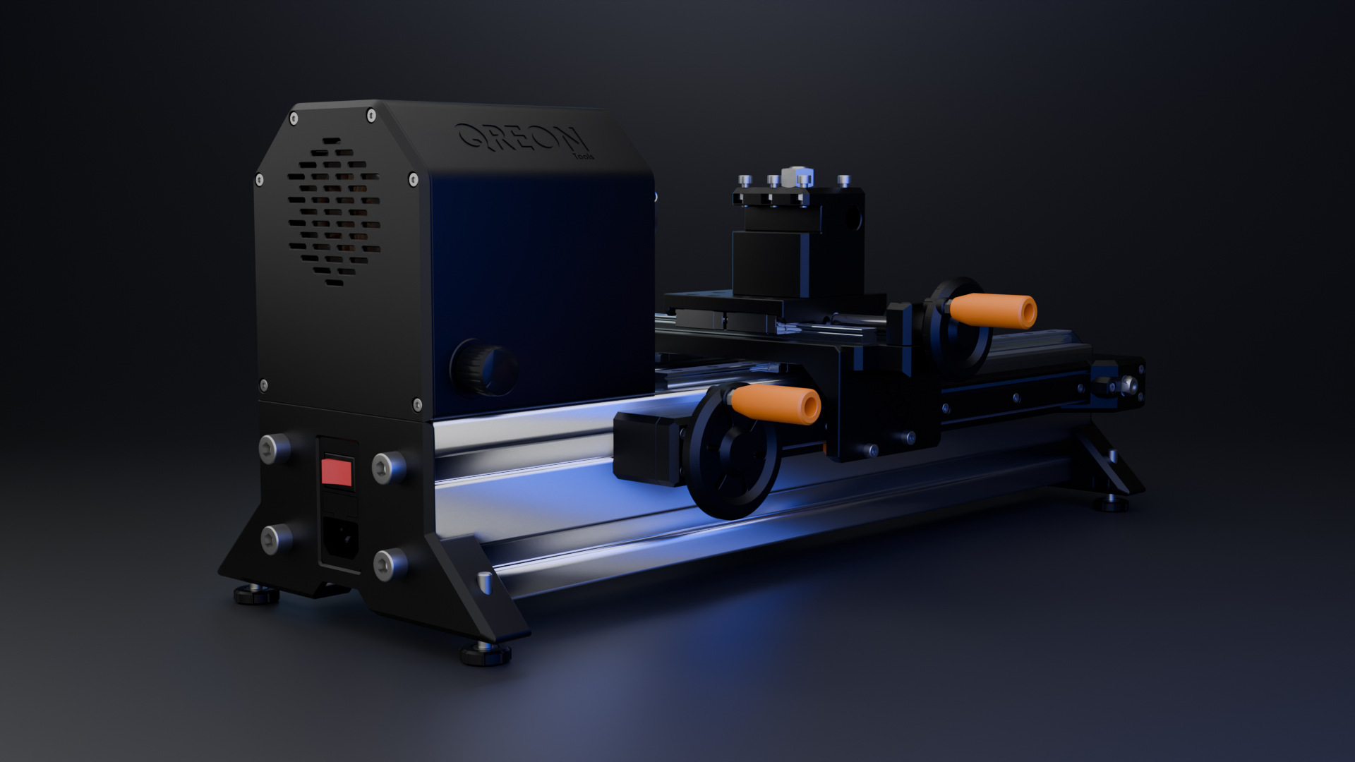 3D Printed Mini Lathe (Build Guide + STL)