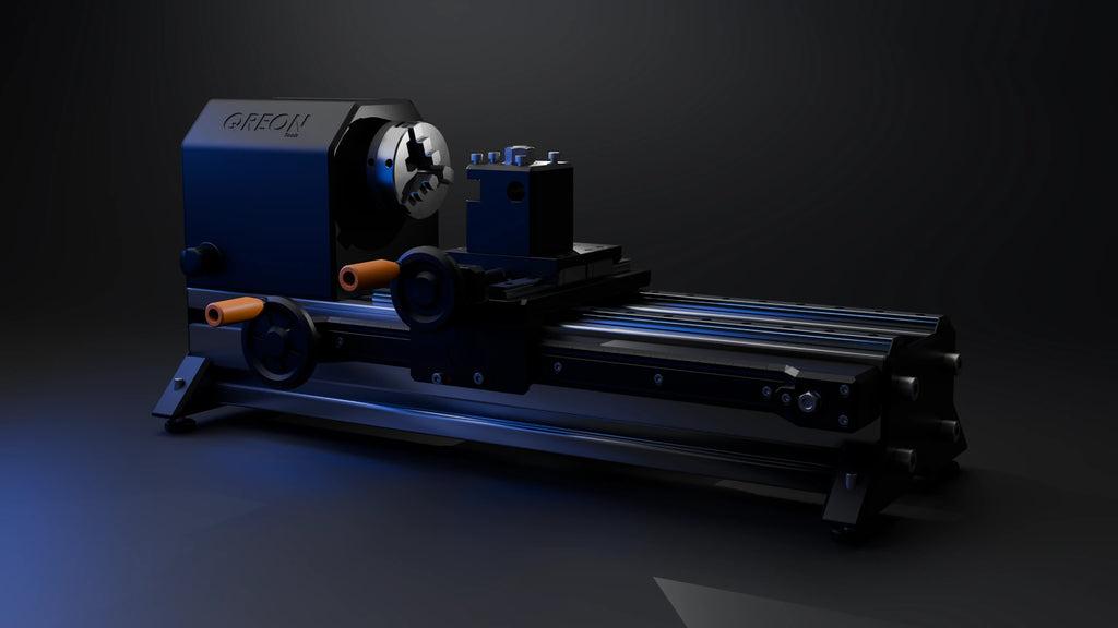 3D Printed Mini Lathe (Build Guide + STL)